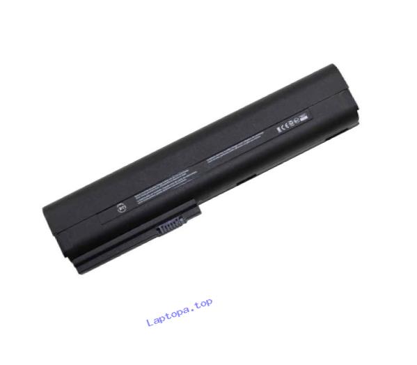 BTI Battery Technologies 10.8V, 5600 mAh, 61Wh (Extended Capacity) Li-ion, Replacement Notebook Battery for HP EliteBook 2560p, 8460P, Compatible Part Numbers: 632015-542, 632016-542, 632417-001, 632419-001, 632421-001, HSTNN-UB2L, QK644AA, SX06XL