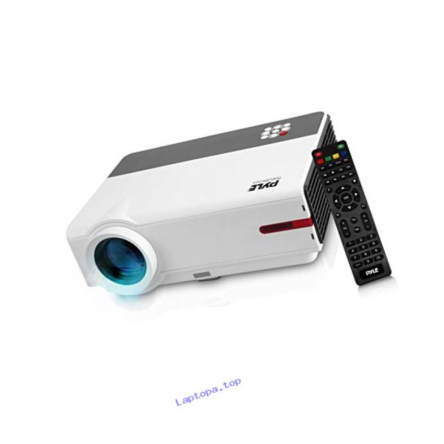 Pyle Android HD Home Theater Smart Projector, Wi-Fi Web Browsing, App Download, Up to 160' Display, 1080p Support, Mac/PC Compatible (PRJAND818)