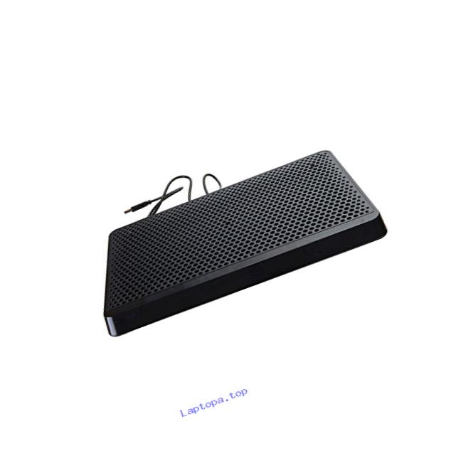 Mind Reader Cooler Laptop Cooling Pad, USB Powered, Black