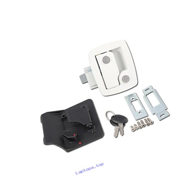 AP Products (013-534) White Trailer Lock with Key
