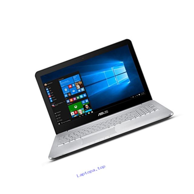ASUS VivoBook Pro N552VW Laptop 15.6” 4K UHD Intel Core i7-6700HQ Processor 2.6 GHz 8GB DDR4 NVIDIA GTX 960M 1TB HDD Windows 10
