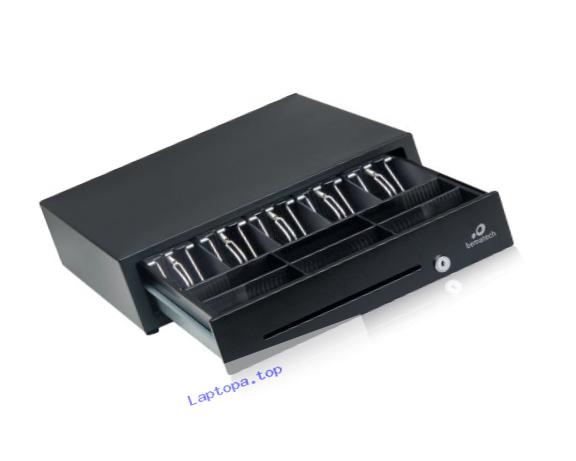 Bematech CD415 Economy Cash Drawer, Hardwired RJ12, Compatible with Epson or Star Printers, 16