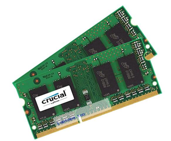 Crucial 8GB Kit (4GBx2) DDR3L 1600 MT/s (PC3L-12800) SODIMM 204-Pin Memory - CT2KIT51264BF160B