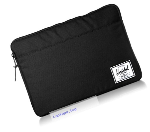 Herschel Supply Co. Anchor Sleeve for 15 Inch Macbook, Black, One Size