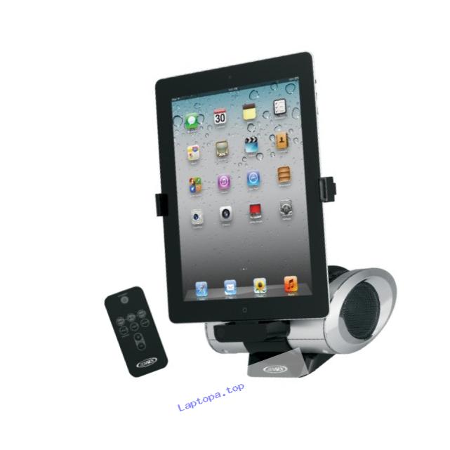 Jensen JiPS-270i Universal iPad/iPod/iPhone Docking Speaker Station with Custom App, Aux Line-In and Remote