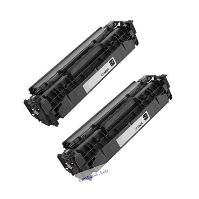 Amsahr TH-CF380A HP Pro 400, MFP M476dn, M467nw, M476dw, CF380A Compatible Replacement Toner Cartridge